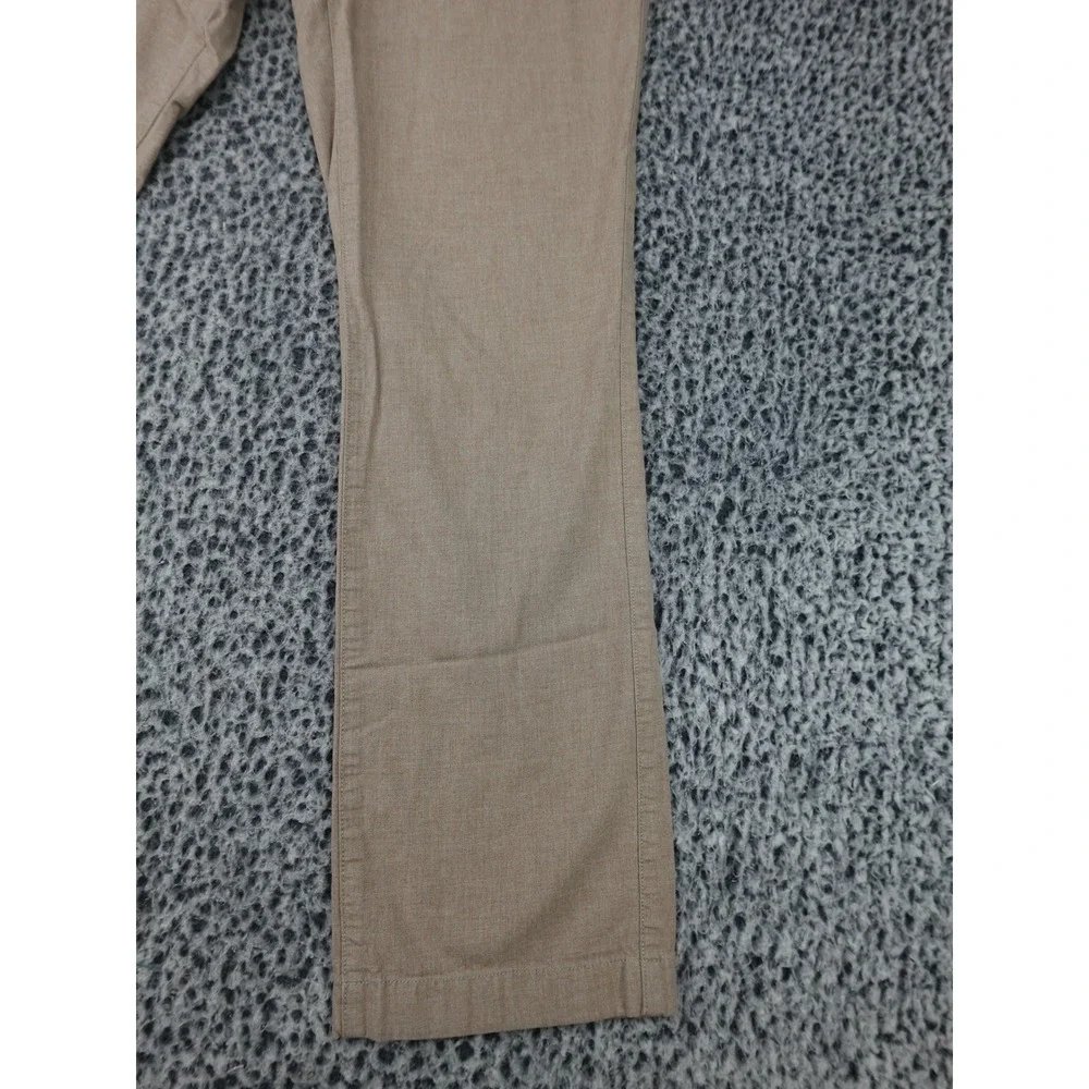 Banana Republic Kentfield Pant Mens 33x34 Khaki Cotton Straight Chino